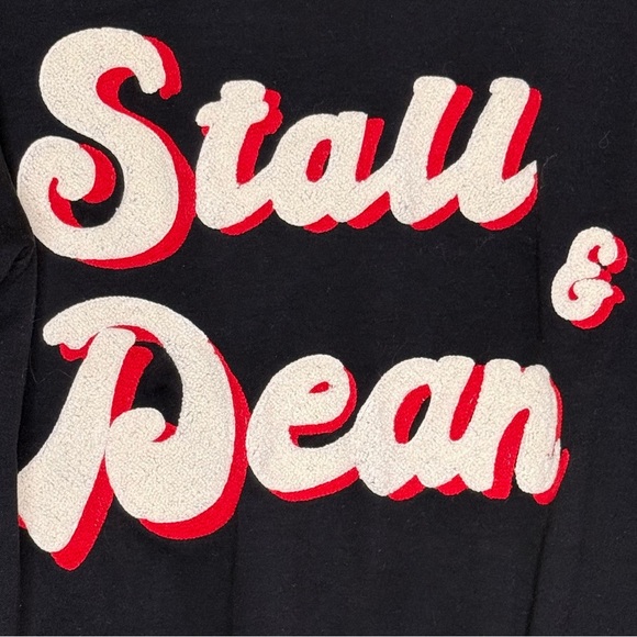 Vintage RARE Stall & Dean “Sugar Kings” Black Sweater men’s Small sweatshirt - Picture 6 of 10